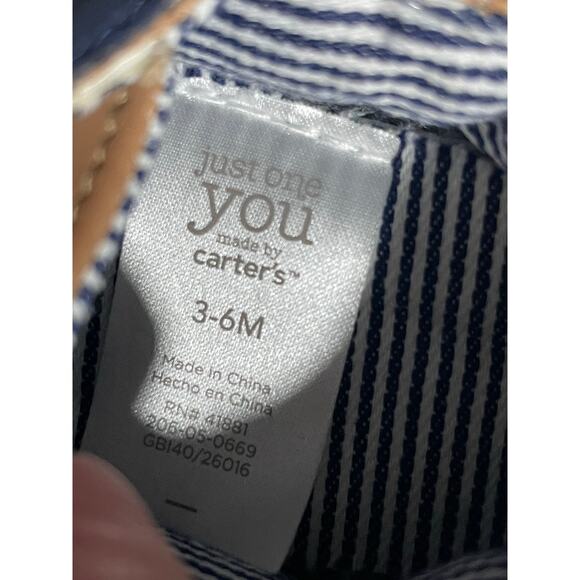 Lot of 4 Pairs of Carter's Boys Baby Shoes - Escalating Sizes Range from NB-9m - Picture 6 of 10